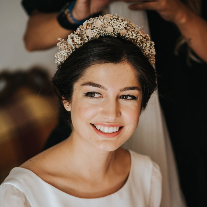 Novia princesa Eva Pellejero