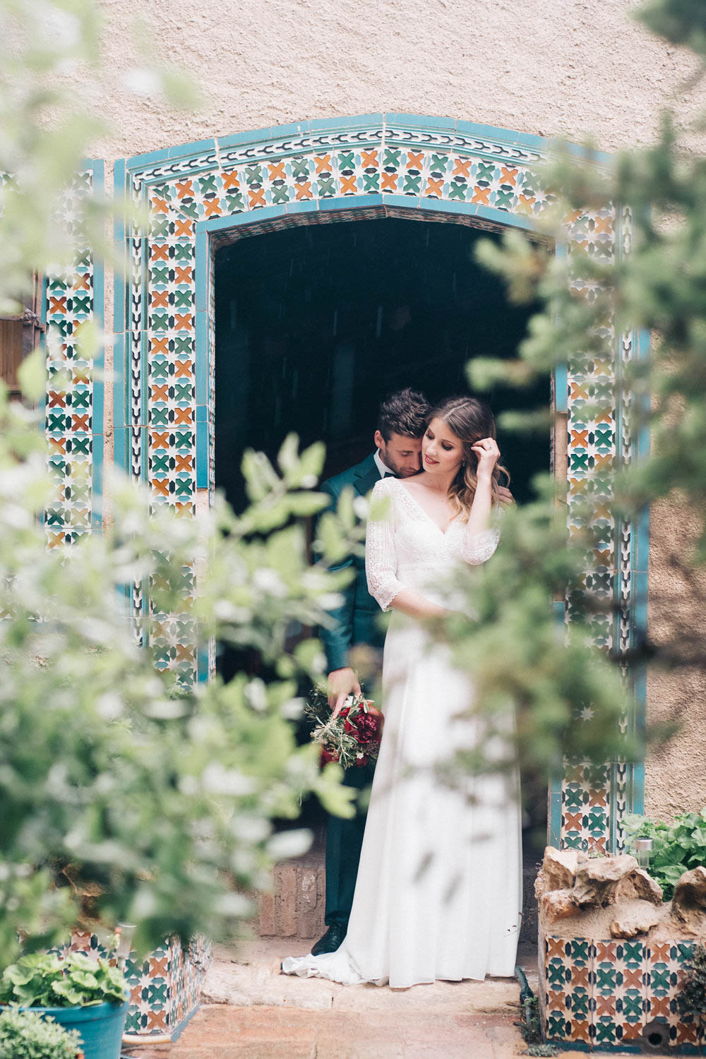 boda en castell de riudabella - editorial novias eva pellejero