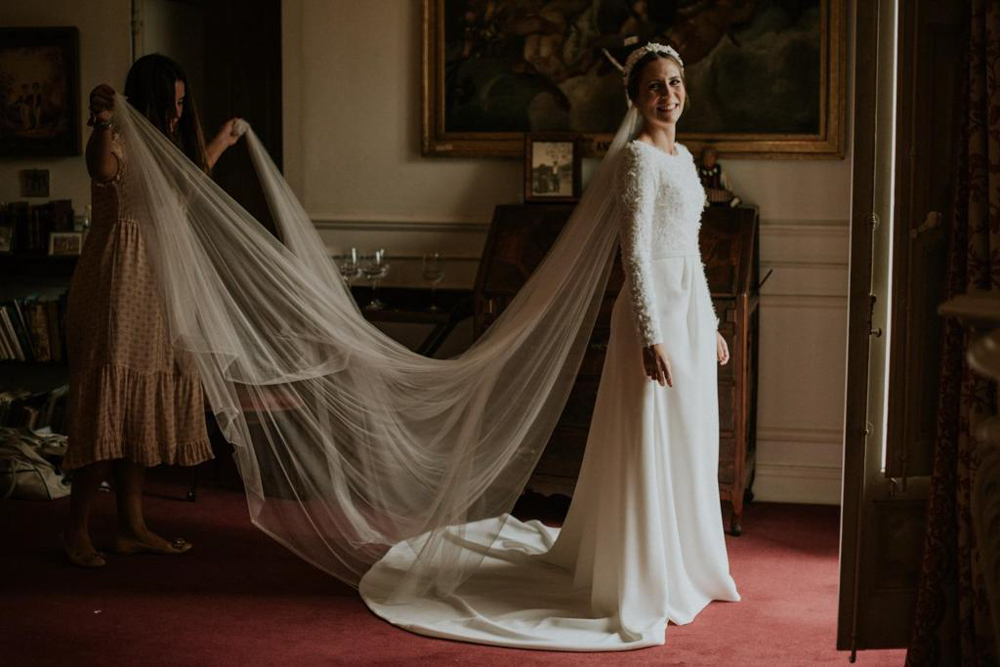 boda en el palacio de villahermosa - eva pellejero novias