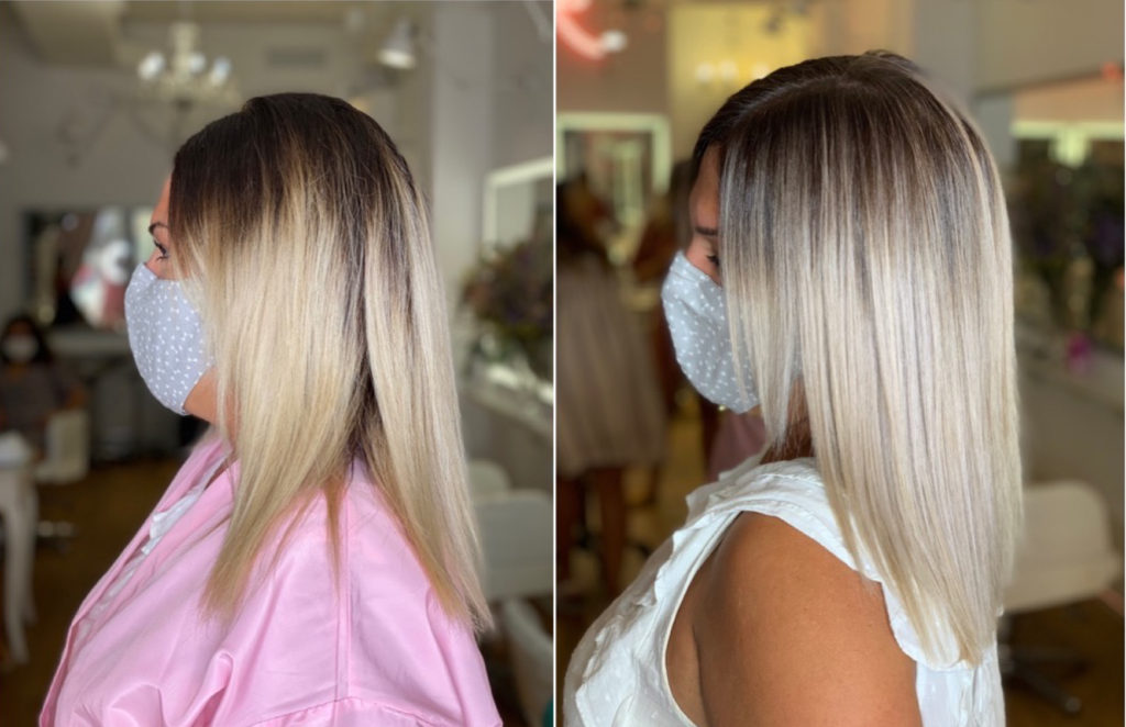 rubio babyligths balayage