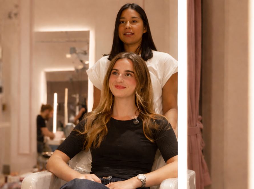 peluquería en Zaragoza hair contouring,