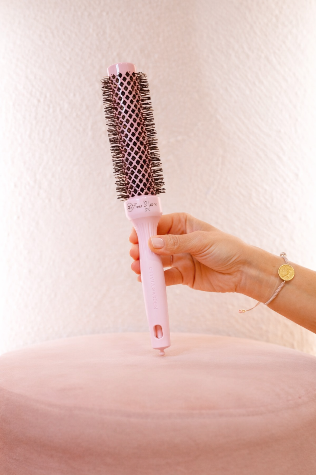 Cepillo redondo 25mm Eva Pellejero