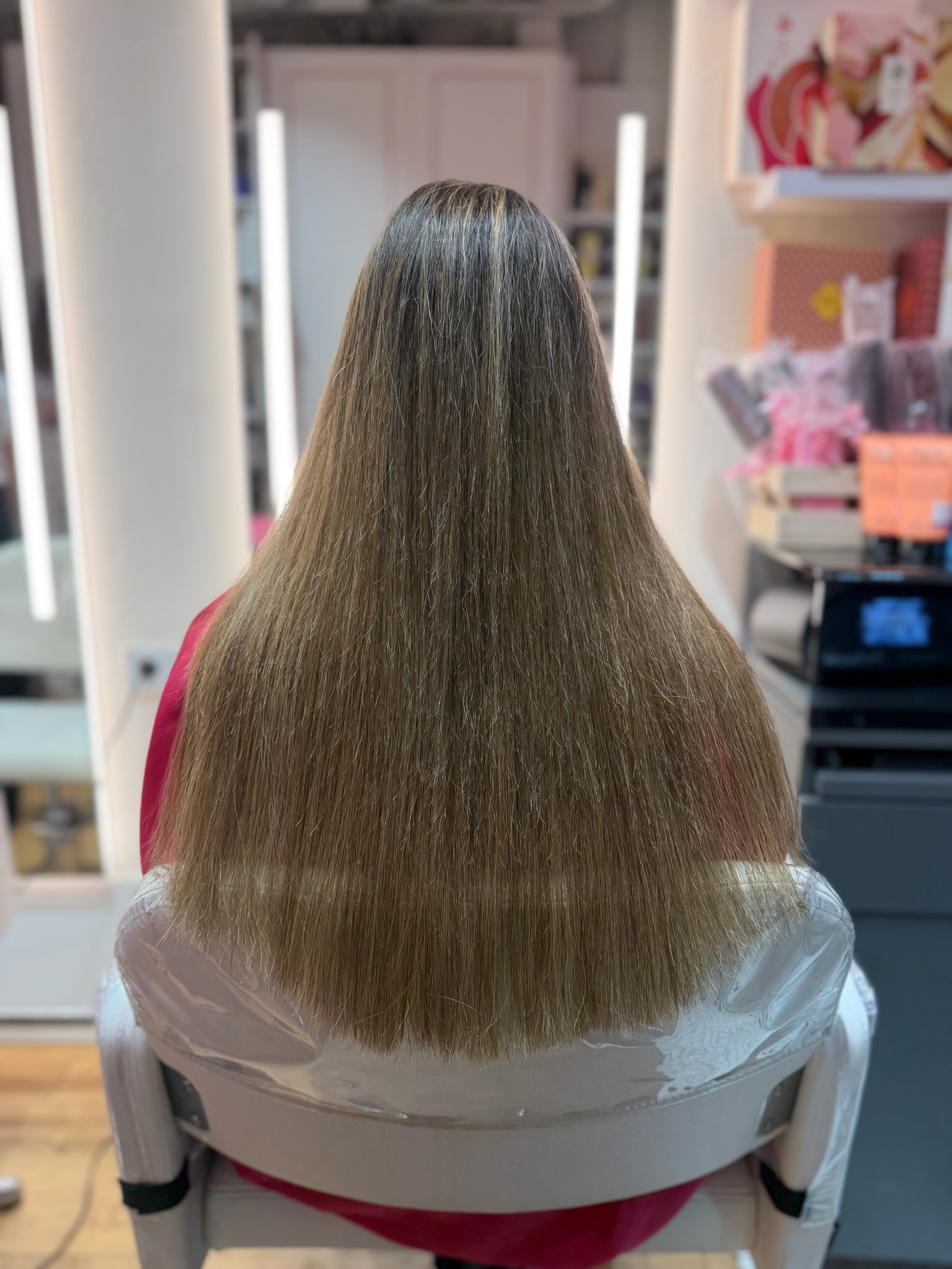 Alargamiento de melena con extensiones remy Zaragoza — Eva Pellejero peluquería