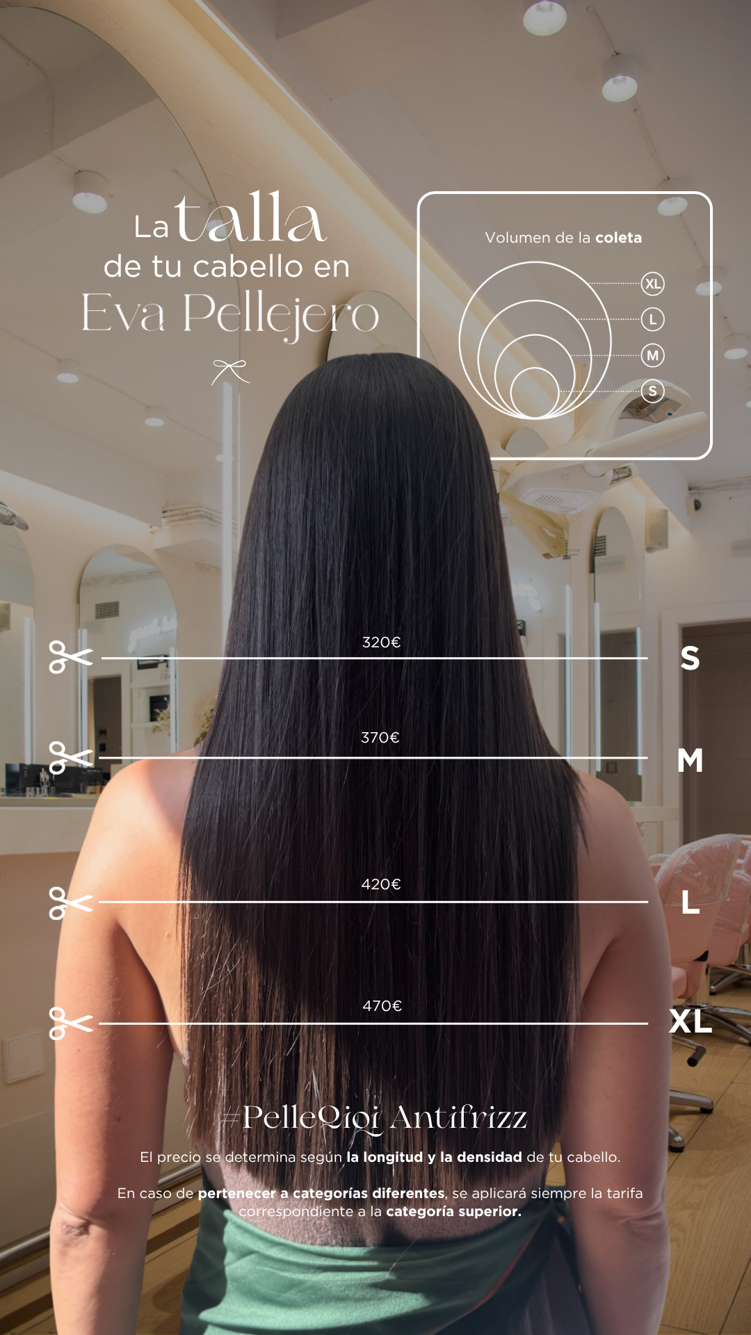 Precio del tratamiento Antifrizz QiQi en Zaragoza